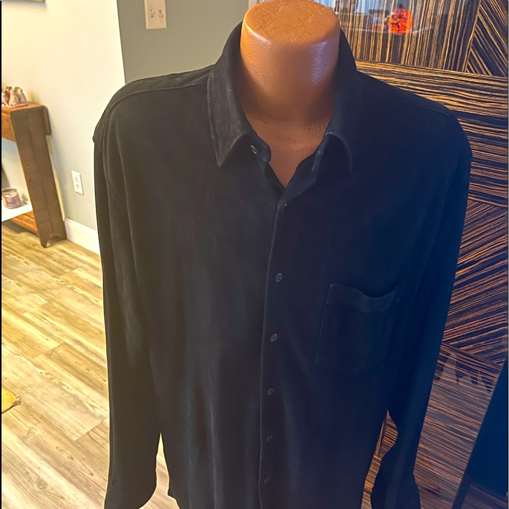 Men’s Polo Ralph Lauren Suede Shirt